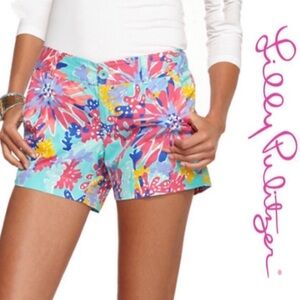 Lilly Pulitzer Women Callahan Trippin And Sipping Callahan Shorts Size 00